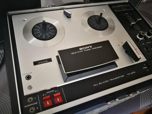 Sony TC-270, TV, Hi-fi & Vidéo, Enregistreurs audio, Magnétophone, Enlèvement