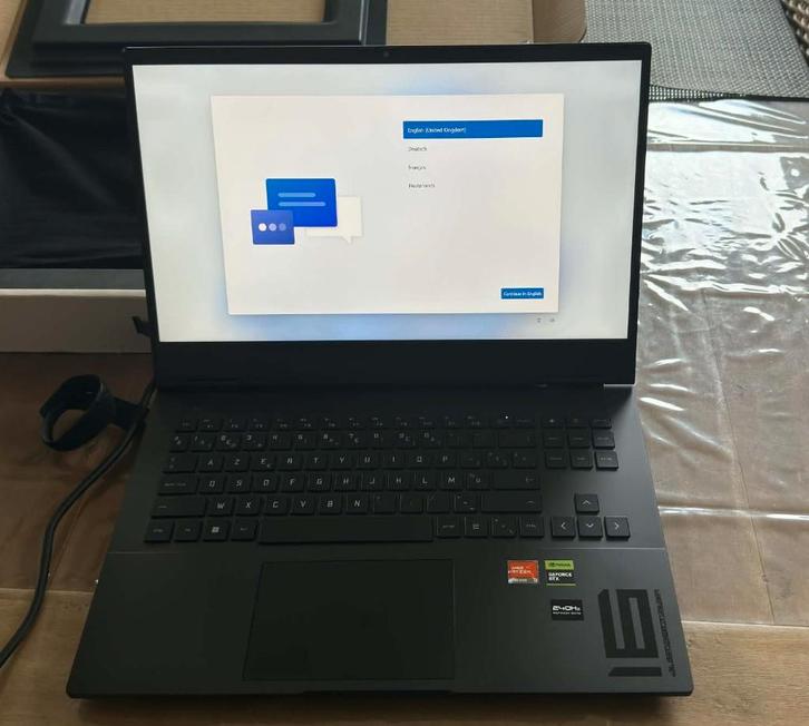 HP OMEN 16 - Ryzen 9 - RTX 4070, Computers en Software, Windows Laptops, Nieuw, 16 inch, SSD, 4 Ghz of meer, 32 GB, Azerty, Met videokaart