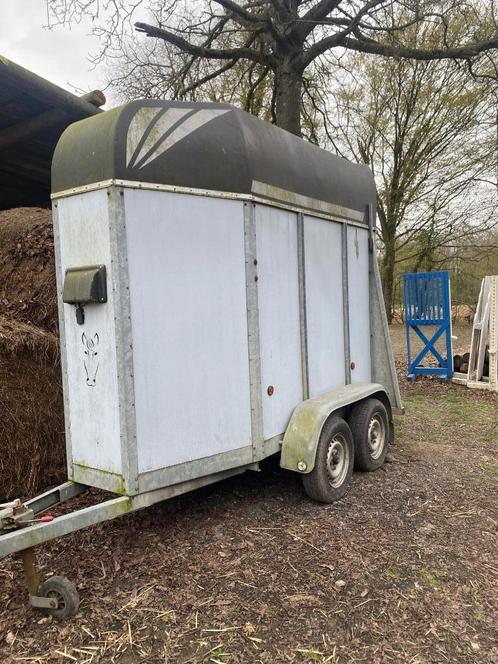 Van 1 place Waroquier, Dieren en Toebehoren, Paarden en Pony's | Trailers en Aanhangwagens, Gebruikt, 1-paards trailer, Ophalen