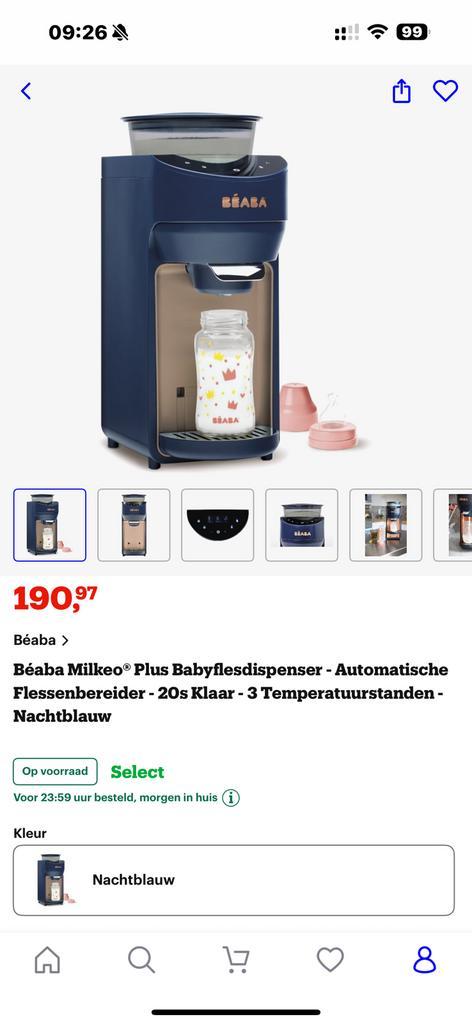Béaba milkeo plus, Kinderen en Baby's, Babyvoeding en Toebehoren, Zo goed als nieuw, Ophalen