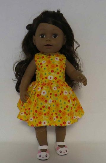 poppenkleertjes babypop born 43cm (jurk ) beschikbaar voor biedingen