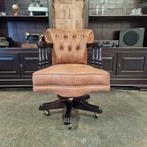 Stoker bureaustoel - Yacht cognac 28, Ophalen, Nieuw, Bruin, Bureaustoel