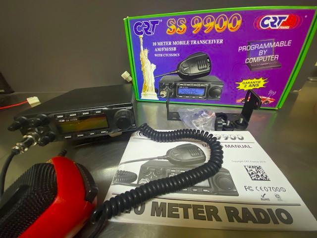 CB CRT SS9900 version export, Télécoms, Émetteurs & Récepteurs, Comme neuf, Émetteur et Récepteur, Enlèvement