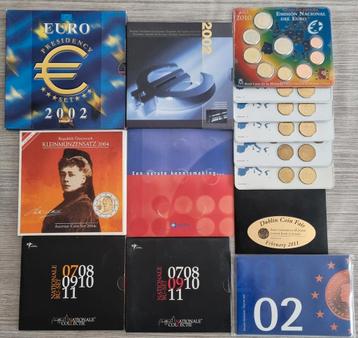 14 sets euromunten beschikbaar voor biedingen