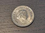 Munt Nederland Juliana 1955 25 cent, Postzegels en Munten, Ophalen of Verzenden, 25 cent