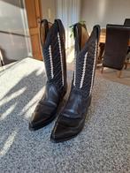 Lederen Damescowboy laarzen TONY MORA - maat 38/39, Ophalen, Hoge laarzen, Zwart, Nieuw