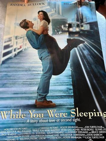While You Were Sleeping 1995 film-movie poster XL filmposter