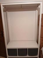 Open kleerkast / kapstok / vestiaire / dressing / met bankje, Huis en Inrichting, Kasten | Kleerkasten, Ophalen, Gebruikt