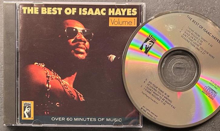 ISAAC HAYES - The best of Isaac hayes volume 1 ( CD ), Cd's en Dvd's, Cd's | R&B en Soul, Zo goed als nieuw, Soul of Nu Soul, 1960 tot 1980