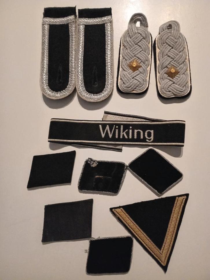 Lot d'emblèmes en tissu, Collections, Objets militaires | Seconde Guerre mondiale, Armée de terre, Enlèvement ou Envoi