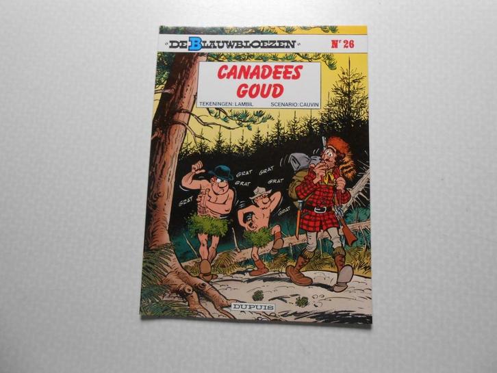 De blauwbloezen 26 Canadees goud 1987  1 ste druk., Boeken, Stripverhalen, Nieuw, Eén stripboek, Ophalen of Verzenden
