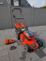 Tondeuse Powerplus 40V (51 cm) avec batterie et chargeur 4 p, Tuin en Terras, Grasmaaiers, Ophalen, Opvangbak, Gebruikt, Accu-grasmaaier