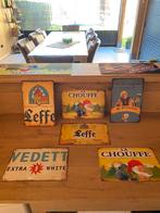 Bier reclameborden, Verzamelen, Ophalen of Verzenden, Nieuw, Reclamebord, Plaat of Schild, Leffe