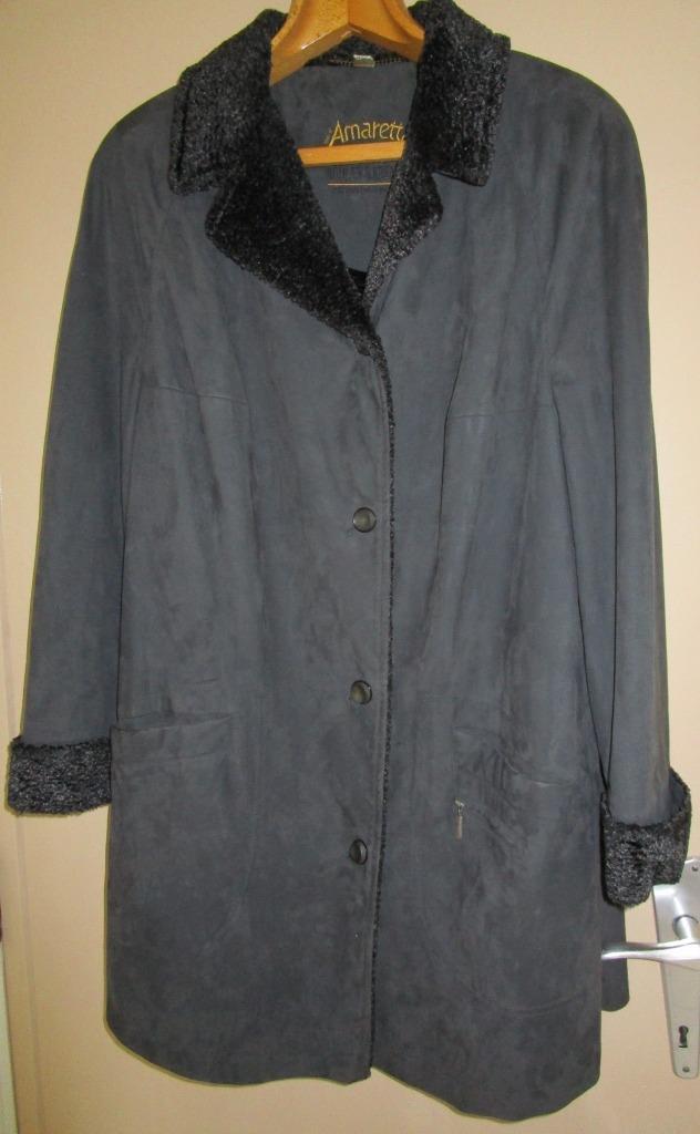 Mantel winterjas Köhler & Krenzer maat 46/48 - OPRUIM, Kleding | Dames, Jassen | Winter, Gedragen, Maat 46/48 (XL) of groter, Grijs