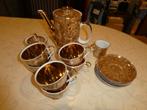 antiek compleet koffieservies.porcelein.bladgoud., Antiek en Kunst, Ophalen