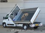 Opel Movano 140PK 3 zijdige Kipper Dubbel Cabine Airco Cruis, Auto's, Stof, Euro 6, 4 cilinders, Bedrijf