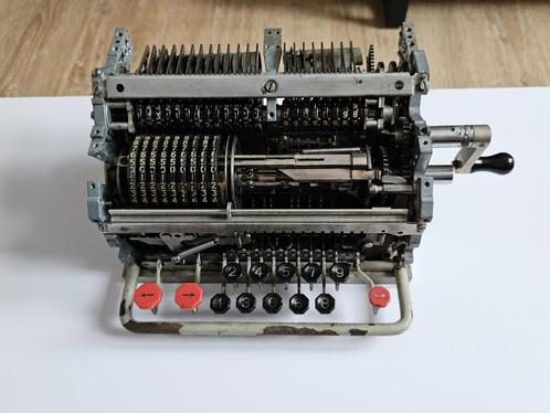 Calculatrice Facit Steampunk ancienne - enchère apd 45€, Antiquités & Art, Curiosités & Brocante, Enlèvement ou Envoi