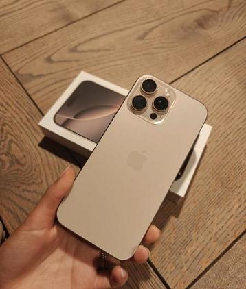 Apple iphone 16 Pro max – Goud (Ruilen tegen s25 Ultra? beschikbaar voor biedingen