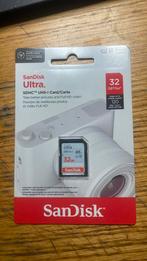 SanDisk Ultra, Audio, Tv en Foto, Foto | Geheugenkaarten, Ophalen, 32 GB, SanDisk, Zo goed als nieuw