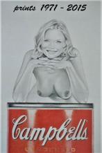 Mel Ramos- Campbells "Suzy Soup" 1 Affiche Gd Format Signée, Publicité, Affiche ou Poster pour porte ou plus grand, Enlèvement ou Envoi