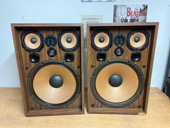 Kenwood KL-777 Boxen, Audio, Tv en Foto, Luidsprekerboxen, Gebruikt, Front, Rear of Stereo speakers, 120 watt of meer, Overige merken