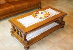 Salontafel in massieve EIK, Ophalen, Rechthoekig, Eikenhout
