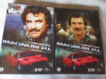 Tv serie "Magnum" - Seizoen 1 + 2 - Tom Selleck beschikbaar voor biedingen