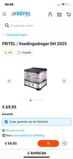 Kruiden fruit bloemen drogen, Ophalen of Verzenden, Nieuw
