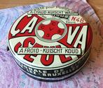 ZEER OUD VOL BLIK CAVASEUL STOOF POMADE KACHELGLANS VILVORDE, Verzamelen, Blikken, Ophalen of Verzenden