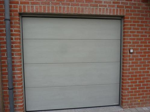 Garagepoort elektrisch, Doe-het-zelf en Bouw, Deuren en Vliegenramen, Gebruikt, 215 cm of meer, 120 cm of meer, Kunststof, Metaal