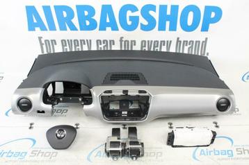 Airbag kit Tableau de bord noir/argent Volkswagen Up 2016-..