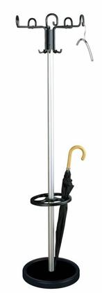 Kapstok Friso staande kapstok grijs met zwart - div. kleuren, Huis en Inrichting, Verzenden, Nieuw, Metaal, Staande kapstok