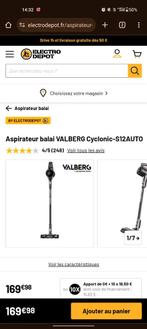 Aspirateur puissance 135w, Electroménager, Enlèvement ou Envoi, Neuf, Aspirateur