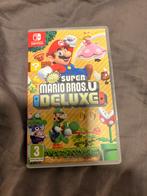 New Super Mario Bros. U Deluxe, Consoles de jeu & Jeux vidéo, Jeux | Nintendo Switch, Comme neuf, Enlèvement, À partir de 3 ans