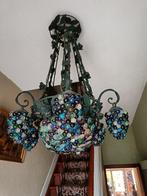 Italiaanse druiven kroonluchter lamp glas kristal, Ophalen, Gebruikt, Glas