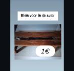 Riem voor in auto dier 1€, Ophalen of Verzenden, Nieuw