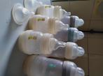 MAM fles 4x 260ml, 6 spenen maat 2, 3x 130 ML, 3 spenen mt 0, Ophalen, Gebruikt, Overige typen