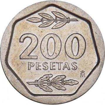 Setje Spanje 200 pesetas, 1987 en 1988