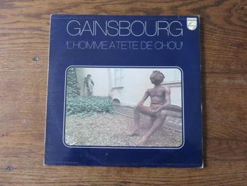 Gainsbourg 33 Trs Vinyl: „De man met de koolkop”. beschikbaar voor biedingen