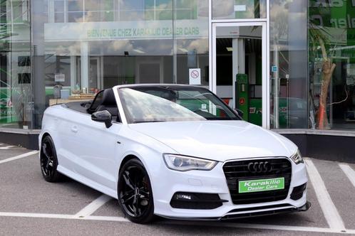 AUDI A3 CABRIO 1.6TDI 110CV S-LINE INT&EXT GPS XENON CLIM, Auto's, Audi, Bedrijf, Te koop, A3, ABS, Achteruitrijcamera, Adaptive Cruise Control