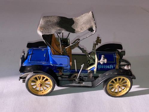 Schuco 1228 - Opel 1909 Doktorwagen 4/8 PS à clef (fournie), Antiquités & Art, Antiquités | Jouets, Enlèvement ou Envoi