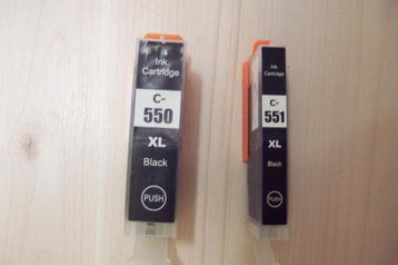 CANON 550XL / 551XL inktcartridges/inktpatronen, NIEUW! beschikbaar voor biedingen