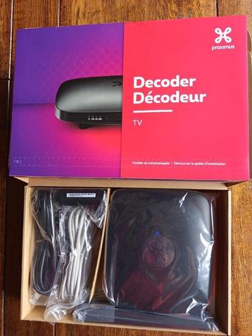 PROXIMUS TV V6-decoder (4K Ultra HD) beschikbaar voor biedingen