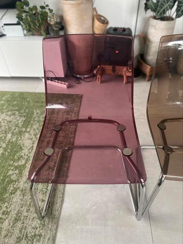 Chaise IKEA TOBIAS design transparente beschikbaar voor biedingen