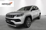 Jeep Compass 1.3 Turbo T4 190 4xe ATX Limited, Auto's, Automaat, Gebruikt, Zwart, Compass