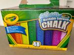 Stoepkrijt Crayola 48 stuks, Ophalen of Verzenden, Gebruikt
