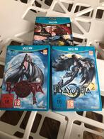 Bayonetta 1&2 WiiU bundel, Consoles de jeu & Jeux vidéo, Comme neuf, Enlèvement ou Envoi