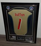 Buffon gesigneerd Italie shirt met coa Ingelijst, Verzamelen, Ophalen, Nieuw, Shirt