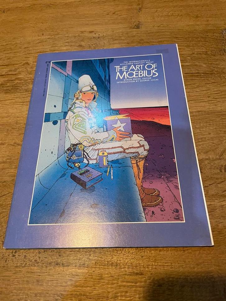The art of Moebius, Boeken, Stripverhalen, Zo goed als nieuw, Eén stripboek, Ophalen of Verzenden