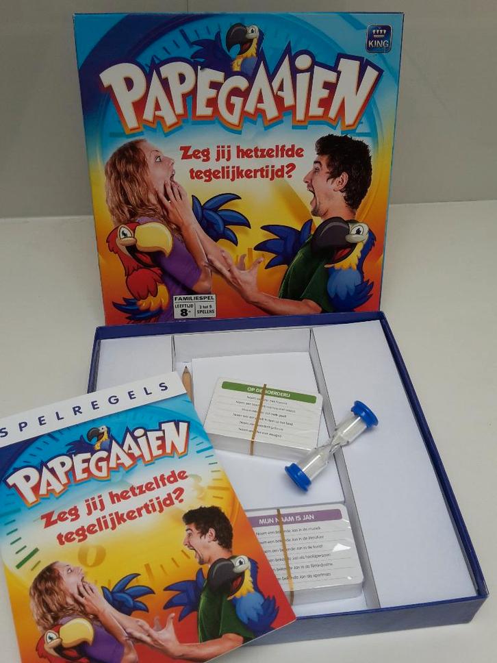 Nieuw spel Papegaaien, 3-9 sp., King, 8+, + 1 gratis promo, Hobby & Loisirs créatifs, Jeux de société | Jeux de plateau, Neuf